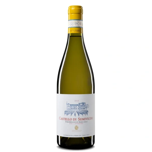 Vino Bianco Trebbiano d'Abruzzo DOC Superiore Castello di Semivicoli 2019