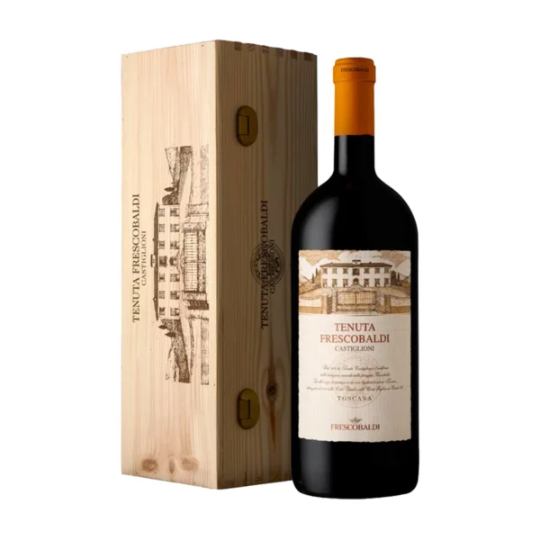 Vino Rosso Chianti Castiglioni Chianti Magnum in Cassa di Legno IGT 2021