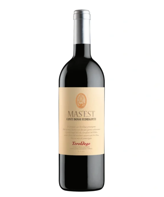 Vino Rosso Mas’Est Teroldego Vigneti delle Dolomiti IGT 2022