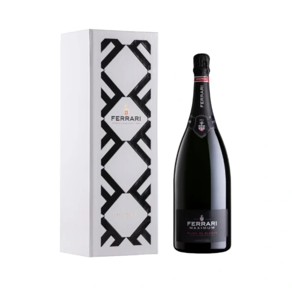 Vino Spumante Blanc De Blancs “Maximum Brut” Ferrari Magnum in Cofanetto