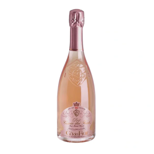 Vino Spumante Rosé Brut Metodo Classico Cuvée dei Frati