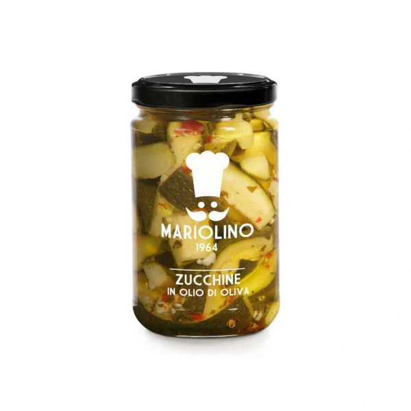 Zucchine in Olio d'Oliva - Mariolino 300 g