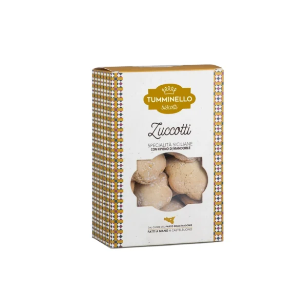 Biscotti Zuccotti con Ripieno di Mandorle - Tumminello 320 g
