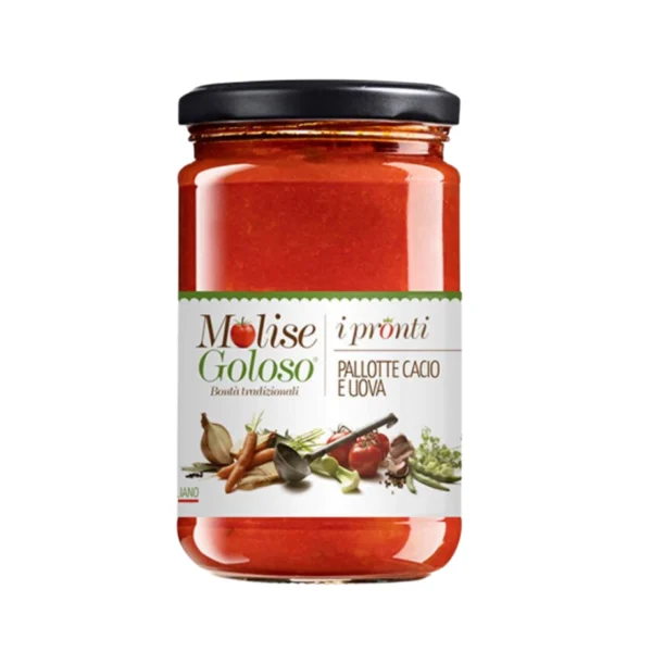 Sugo Pronto Pallotte Cacio e Uova - Molise Goloso 280 g