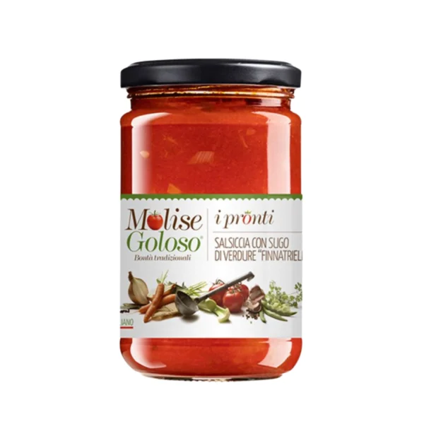 Salsiccia con Sugo di Verdure Finnatriell - Molise Goloso 280 g