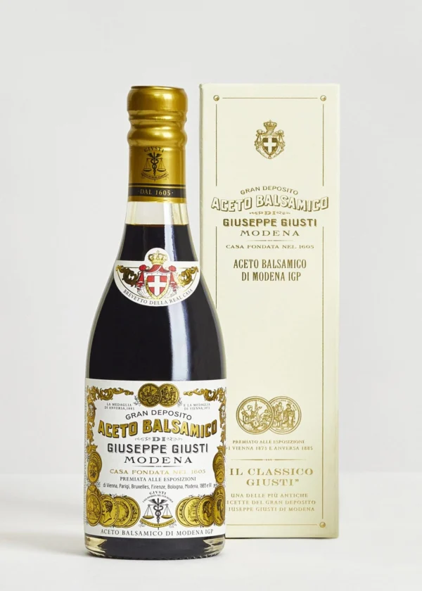 Aceto Balsamico di Modena Il Classico IGP 2 Medaglie d'Oro - Giusti 250 ml 1
