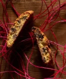 Biscotti Cantucci con gocce di Cioccolato Fondente - Mattei 250 g 1