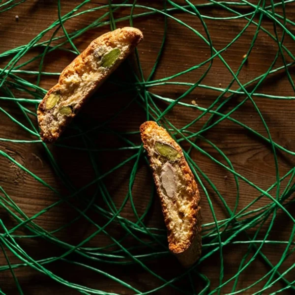 Biscotti Cantucci con Pistacchi e Mandorle - Mattei 250 g 1