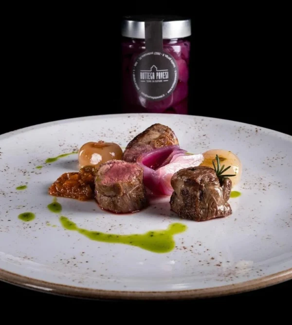 Cipolla Rossa in Agrodolce - Bottega Pavesi 330 g 1