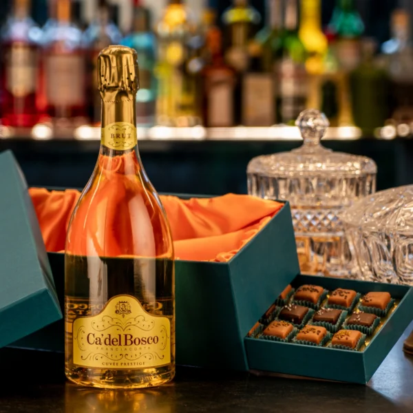 Cofanetto Ca' del Bosco e Praline Artigianali - T'a Milano 1
