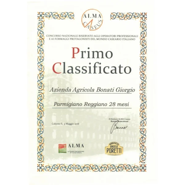 Confezione Parmigiano Reggiano Gran Riserva Bonat (1kg 26/28 mesi e 1kg 16 mesi) 1