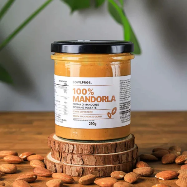 Crema 100% Mandorle Tostate - Bowlpros 200 g 1