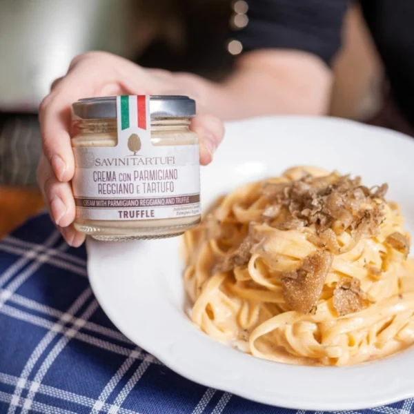 Crema con Parmigiano Reggiano e Tartufo - Savini Tartufi 90 g 1