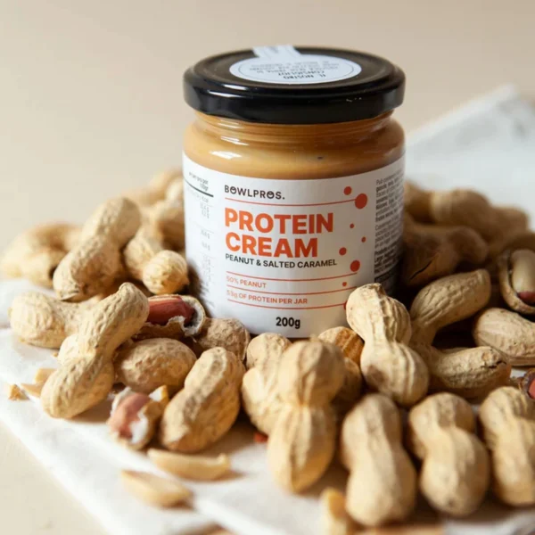 Crema Proteica Arachidi e Caramello Salato - Bowlpros 200 g 1