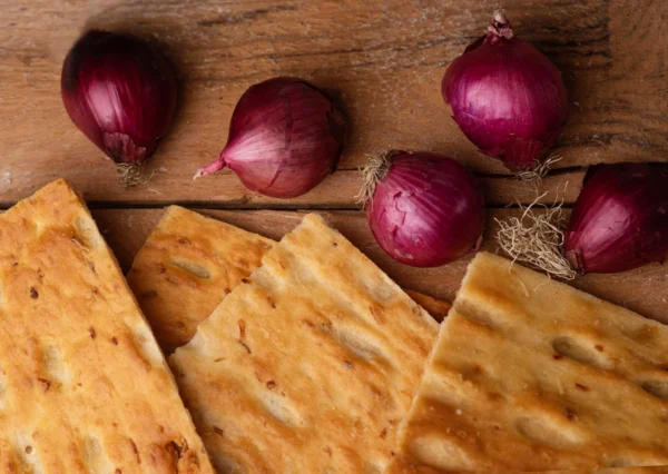 Focaccia Genovese Croccante Cipollata - Drago Forneria 150 g 1