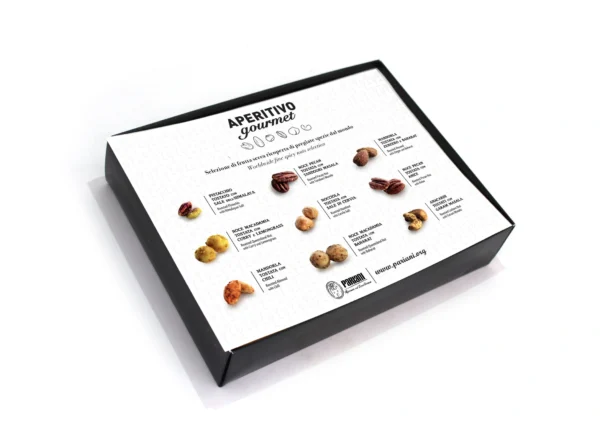 Kit Aperitivo Gourmet Frutta Secca Speziata - Pariani 370 g 1