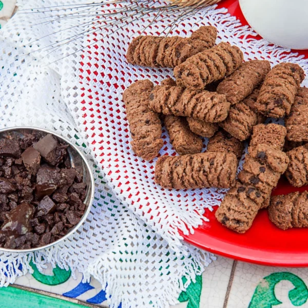 Biscottini al Cioccolato di Modica IGP in Latta - Tumminello 270 g 1