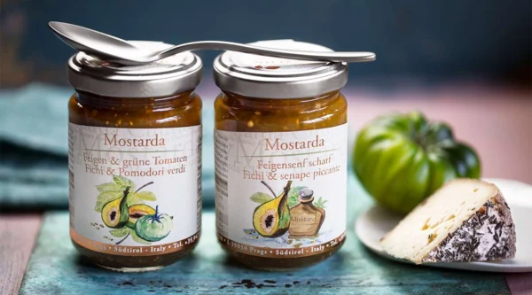 Mostarda di Fichi e Senape Piccante - Alpe Pragas 70 g 1