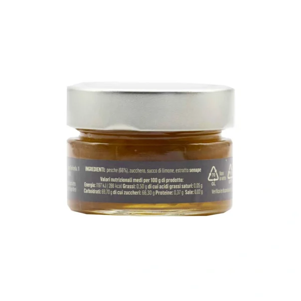 Mostarda Piccante di Pesche - Bottega Pavesi 150 g 1