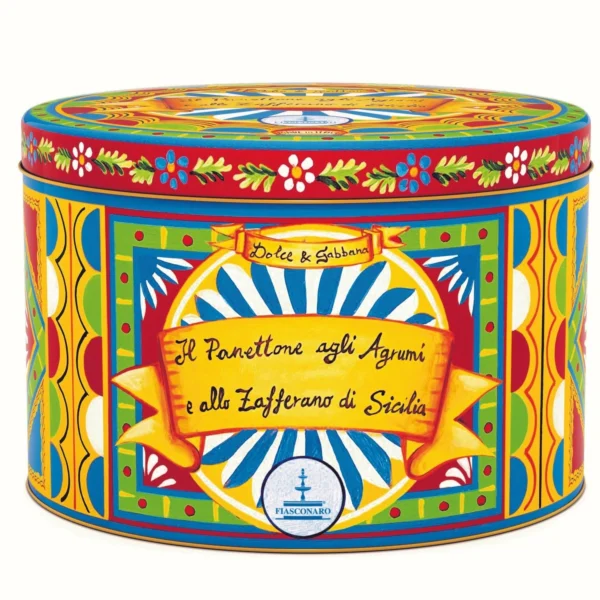 Panettone agli Agrumi e allo Zafferano di Sicilia - Fiasconaro 1 kg 1