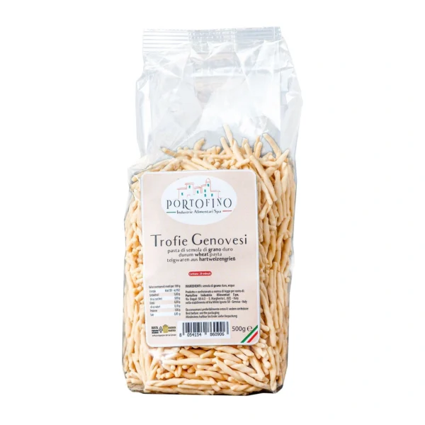 Trofie Genovesi di Semola di Grano Duro - Portofino 500 g 1