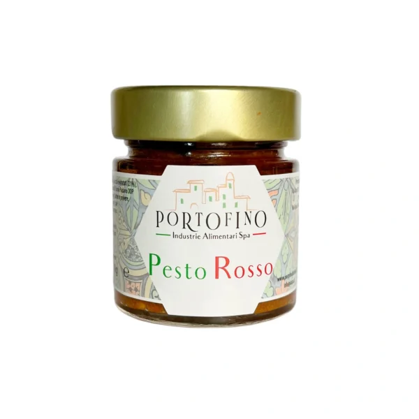 Pesto Rosso con Pomodori Secchi, Basilico e Aglio - Portofino 100 g 1