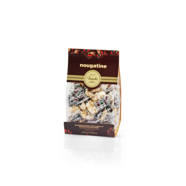 Sacchetto Regalo con Cioccolatini Nougatine - Venchi 250 g 1