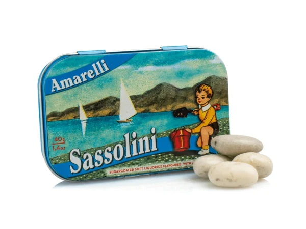 Confetti con cuore di liquirizia Sassolini - Amarelli 40 g 1