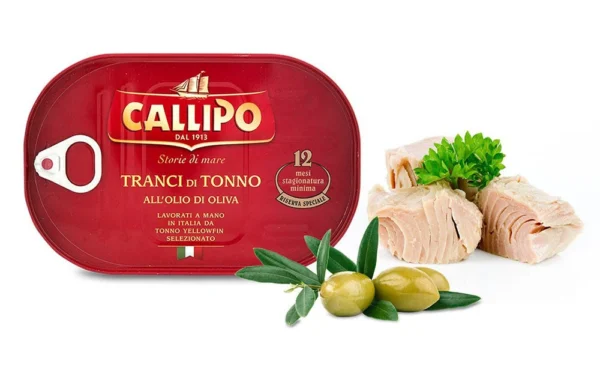 Tranci di Tonno all'Olio d'Oliva - Callipo 320 g 1