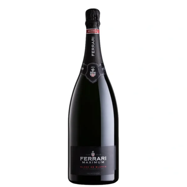 Vino Spumante Ferrari Maximum Blanc De Blancs Magnum con astuccio 1