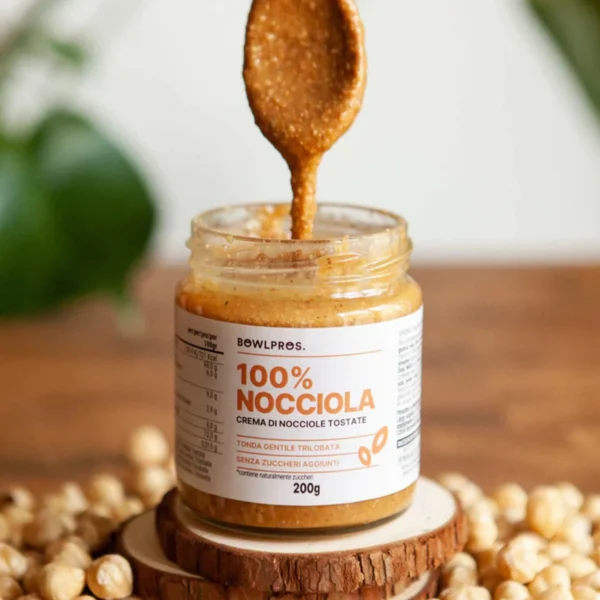 Crema 100% Nocciole Piemonte IGP - Bowlpros 200 g 1