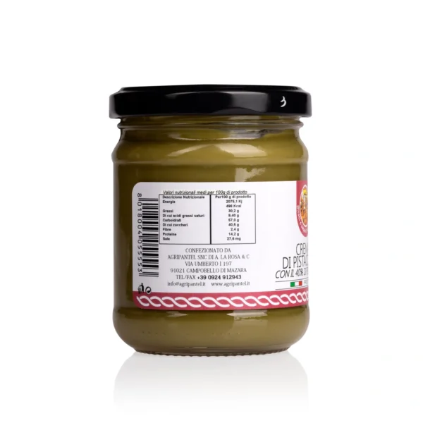 Crema di Pistacchio con il 40% di pistacchio - Agripantel 200 g 1
