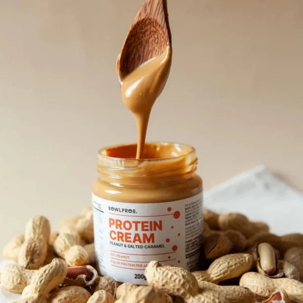 Crema Proteica Arachidi e Caramello Salato - Bowlpros 200 g 1