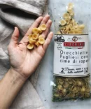 Orecchiette Pugliesi con Cime di Rapa - Tiberino 200 g 1