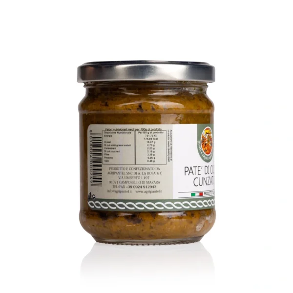 Paté di Olive Cunzatu - Agripantel 180 g 1
