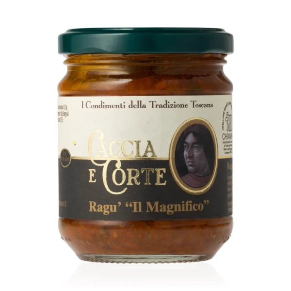 Ragù Il Magnifico con Chianina e Cinta Senese - Caccia e Corte 180 g 1