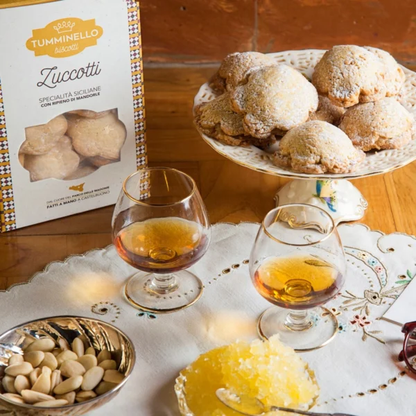Biscotti Zuccotti con Ripieno di Mandorle - Tumminello 320 g 1