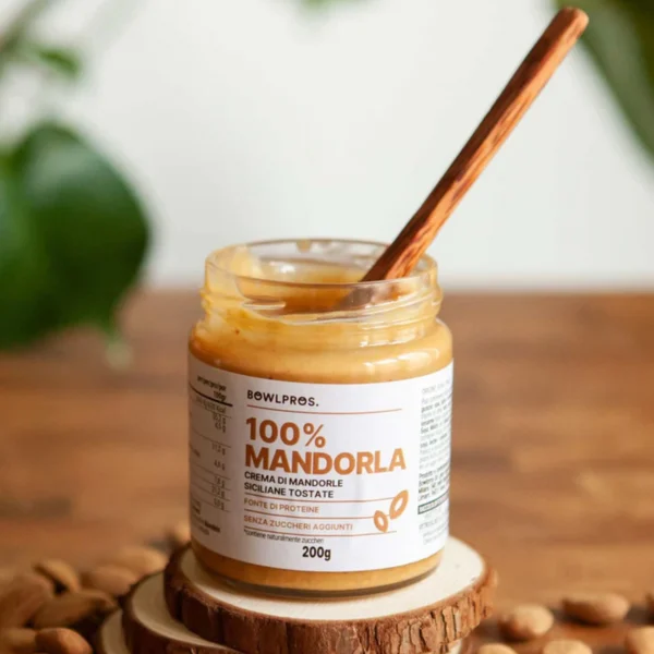 Crema 100% Mandorle Tostate - Bowlpros 200 g 1