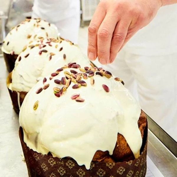 Panettone al Pistacchio di Sicilia Collezione Dolce & Gabbana - Fiasconaro 1 kg 1