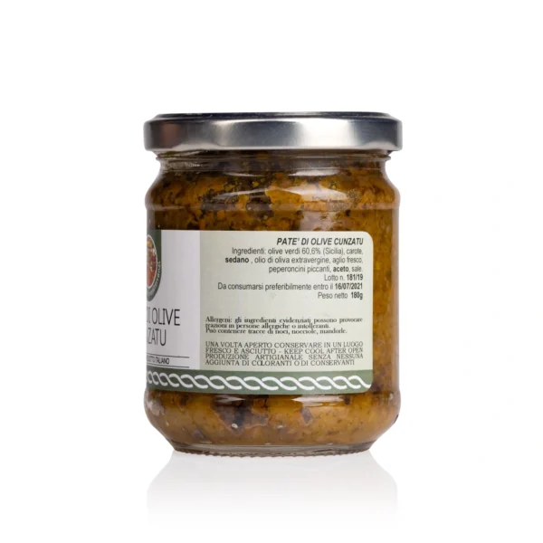 Paté di Olive Cunzatu - Agripantel 180 g 1