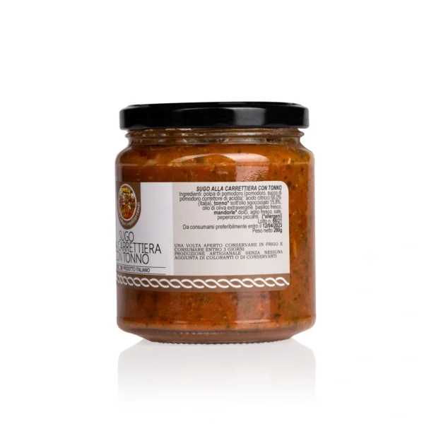 Sugo alla Carrattiera con Tonno - Agripantel 280 g 1