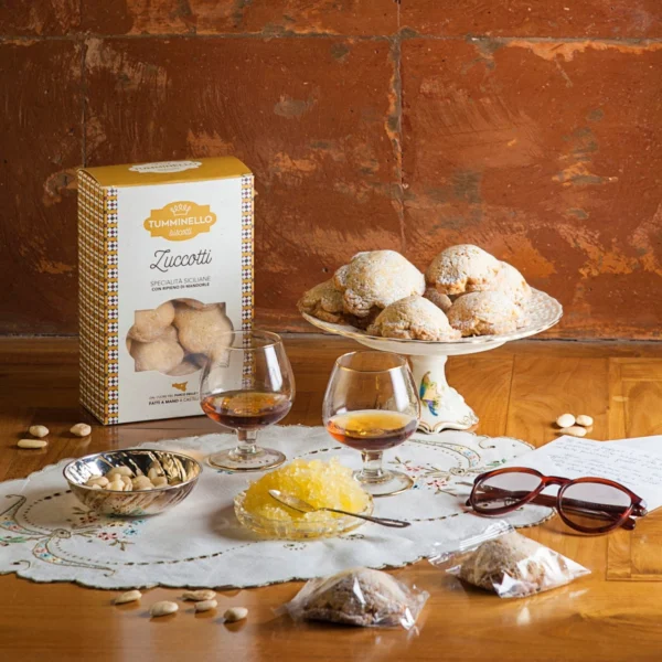 Biscotti Zuccotti con Ripieno di Mandorle - Tumminello 320 g 1