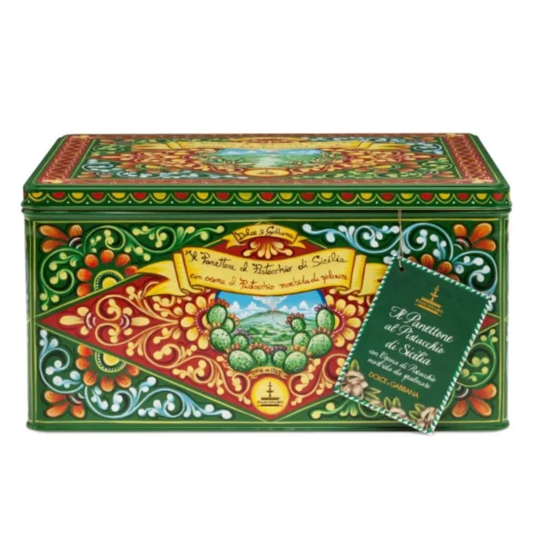 Panettone al Pistacchio di Sicilia Collezione Dolce & Gabbana - Fiasconaro 1 kg 1