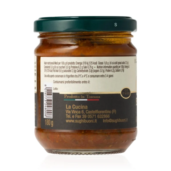Ragù Il Magnifico con Chianina e Cinta Senese - Caccia e Corte 180 g 1