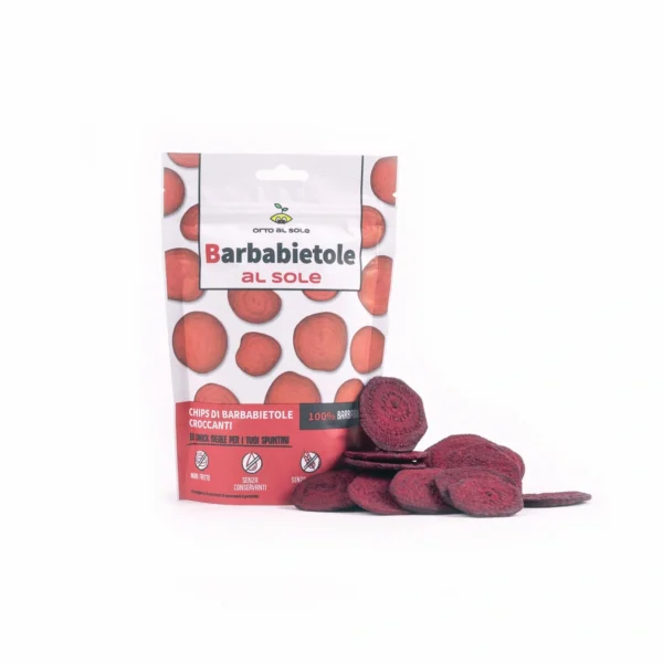 Chips di Barbabietola Rossa Disidratata - Orto al Sole 20 g