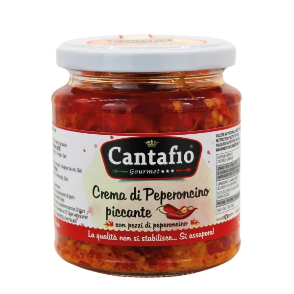 Crema di peperoncino piccante - Cantafio