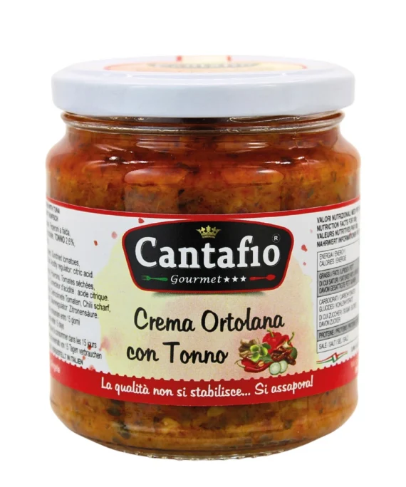 Crema Ortolana con Tonno - Cantafio