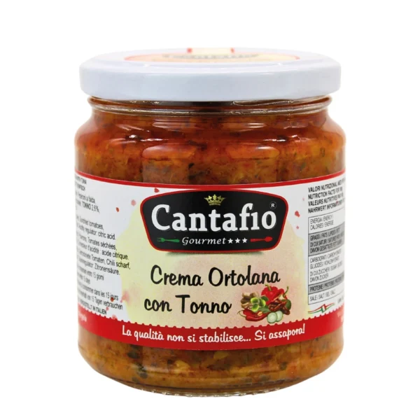Crema Ortolana con Tonno - Cantafio