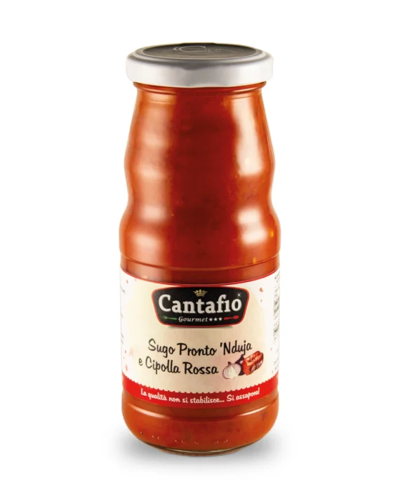 Sugo Pronto 'Nduja e Cipolla Rossa - Cantafio 340 g