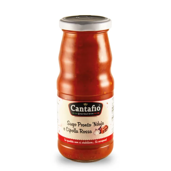 Sugo Pronto 'Nduja e Cipolla Rossa - Cantafio 340 g